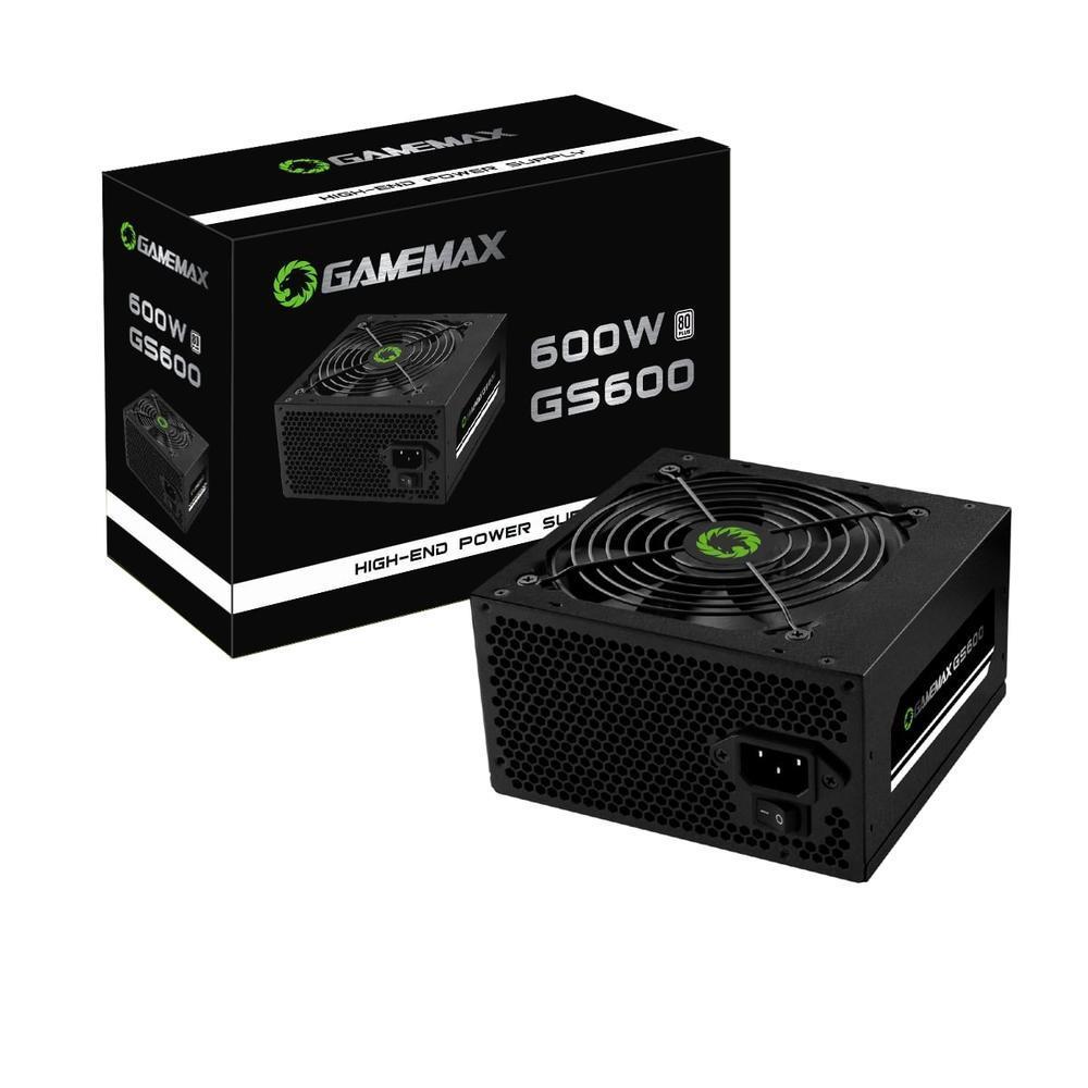 Fonte De Alimentacao 600w Gs600 80 Plus White Gamemax