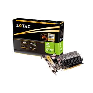 Placa de Vídeo Zotac GeForce GT 730 , 4GB , DDR3 , 64-Bit , Preto