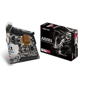 Placa Mãe Biostar A68N-2100K , com Processador AMD E1-6010 , Mini-ITX , DDR3