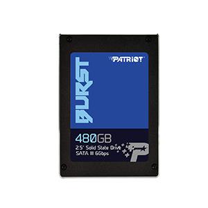 SSD Patriot Burst , 480GB , Sata III , Leitura 560MB/s e Gravação 540MB/s