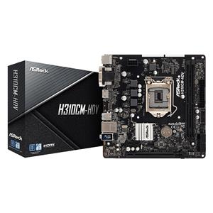 Placa Mãe ASRock H310CM-HDV , Chipset H310 , Intel LGA 1151 , mATX , DDR4