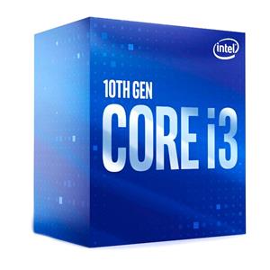 Processador Intel Core i3-10100 , 3.6GHz (4.3GHz Turbo) , 4-Core 8-Threads , Cache 6MB , LGA 1200