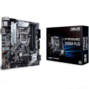 Placa Mãe Asus Prime Z490M-Plus Intel LGA 1200 mATX DDR4