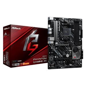 Placa Mãe ASRock X570 Phantom Gaming 4S , Chipset X570 , AMD AM4 , ATX , DDR4