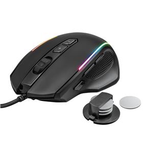 Mouse Gamer Trust GXT 165 Celox , RGB , 10000 DPI , 8 Botões Programáveis , USB , Preto