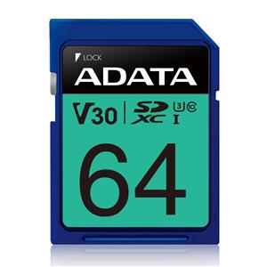 Cartão de Memória Adata Premier Pro SDXC , 64GB , Classe 10