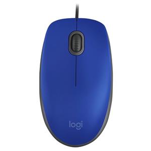 Mouse Logitech M110 Silent , 1000 DPI , 3 Botões , USB , Azul