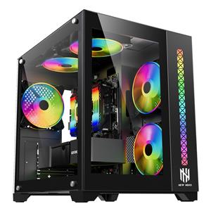 PC Gamer AMD Ryzen 5 , RX 6600 8GB , Chipset B550M , DDR4 16GB (2x8GB) , SSD 500GB NVMe , Preto