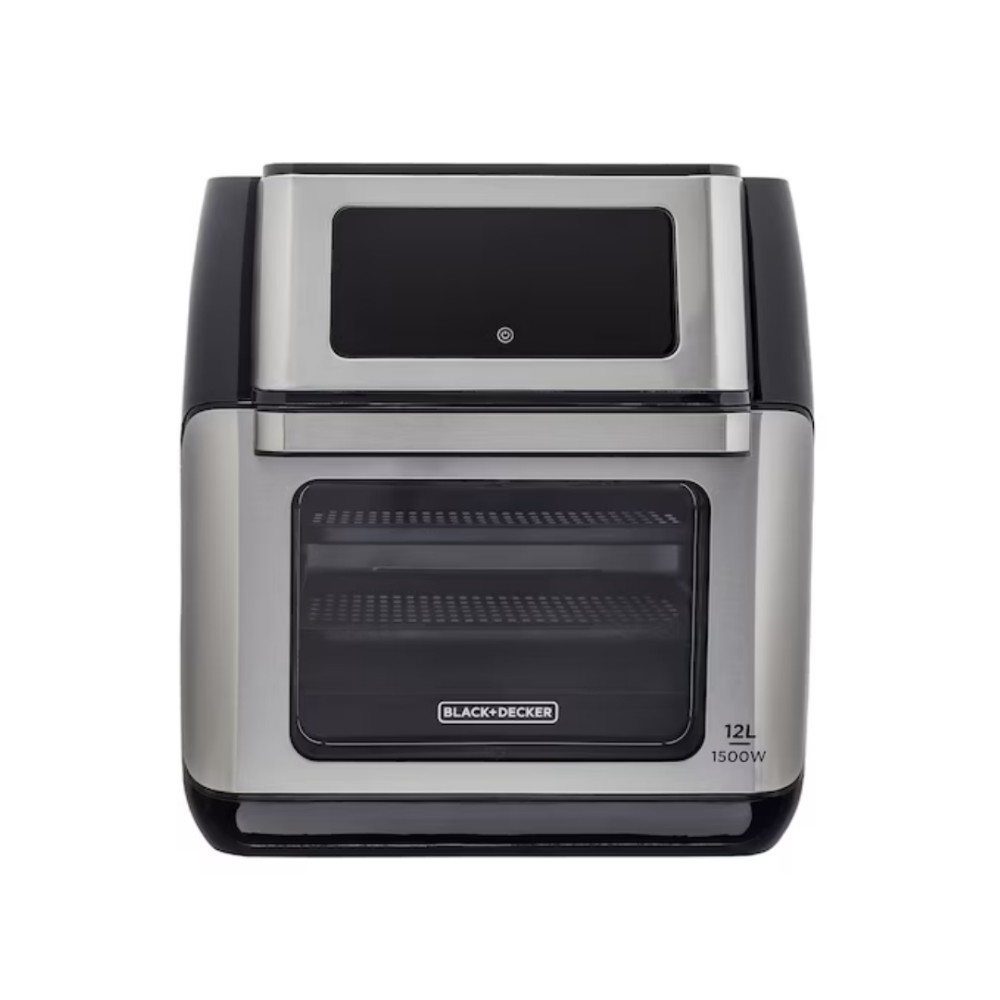 Air Fryer Oven Black+Decker Gourmand Gris AFO12G-B2 , 12L , 5 em 1 , 1500W , 220V
