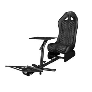 Cadeira Gamer Para Simulador de Corridas Trust GXT 1155 Rally , Suporte Para Volante e Pedais , Preto