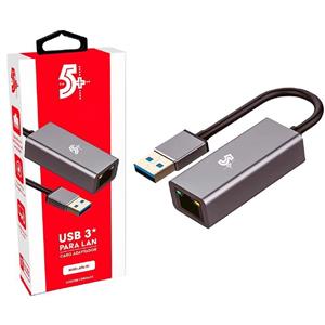 Cabo Adaptador De Rede , Usb 3.0 , Para Lan , 10/100/1000mbps - 018-7549
