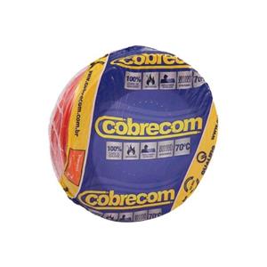 Cabo Flexicom Vermelho Antichamas 750v 6mm 100m - Cobrecom
