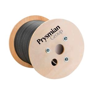 Cabo Óptico Monomodo 6FO Prysmian , Anti-Roedor , ASU80 , 3KM , Preto