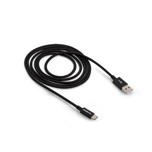 Cabo USB USB-C 1,5m Nylon Preto Intelbras EUAC 15NP