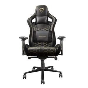 Cadeira Gamer Trust GXT 712 Resto Pro , Com Almofadas , Reclinável , Preto
