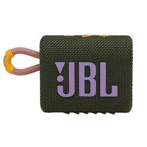 Caixa de Som Jbl Go 3 Bluetooth 4.2w Verde , JBLGO3ECOGRN
