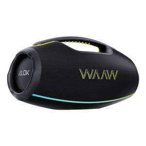 Caixa de Som WAAW Hyperboom 1000 By Alok , Bluetooth , 180W RMS , Proteção IPX7 , Preto