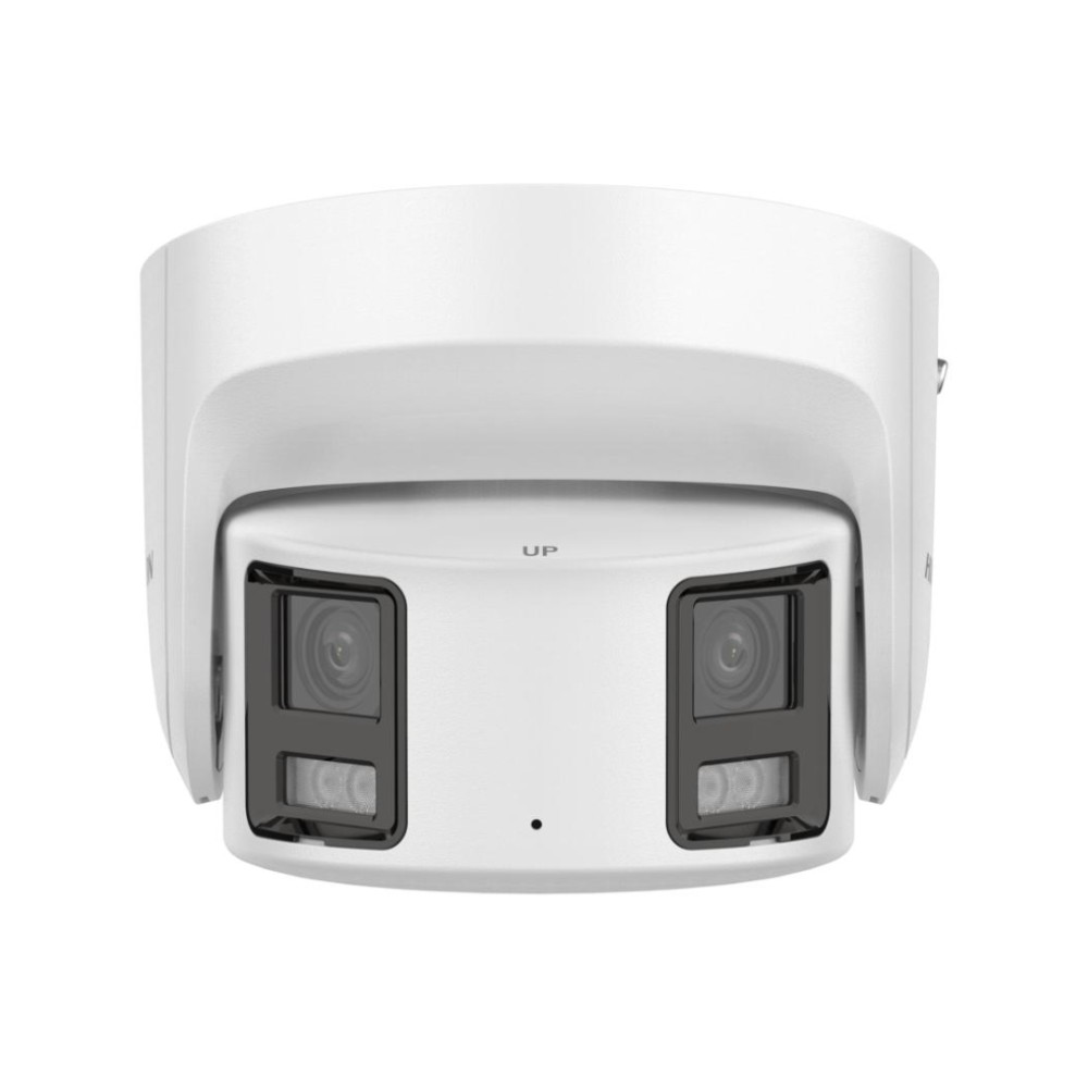Câmera IP Hikvision , 8 MP Panorâmica , 180° FOV , PoE/IP67 , Branco , DS-2CD2387G2P-LSU/SL