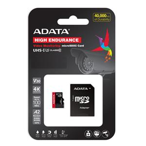 Cartão de Memória Adata High Endurance MicroSD , 32GB , Classe 10 , com Adaptador SD