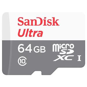 Cartão Micro SD SanDisk 64GB Com Adaptador
