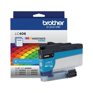 Cartucho de Tinta Brother LC406CS Ciano

