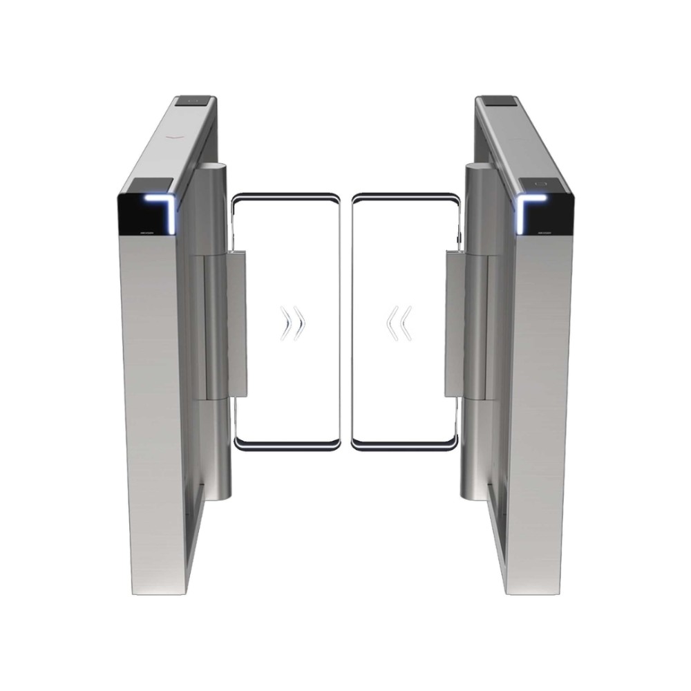 Catraca Speed Gate Hikvision , DS-K3B530X-M/MPG(O-ST) , Barreira Basculante , Bidirecional , Inox 