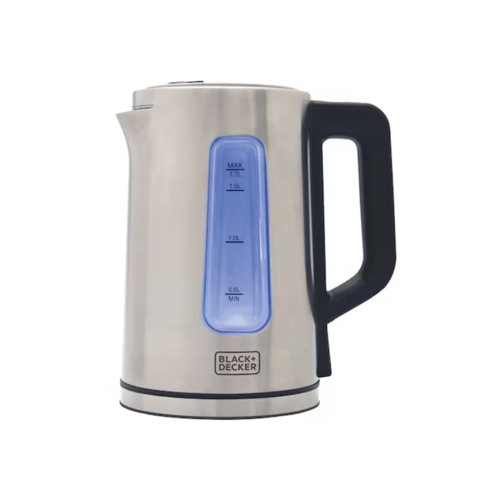 Chaleira Elétrica Programável Black+Decker , Gourmand Gris , KEPG , 1,7L , 1850W , Controle de Temperatura , 127V , Inox
