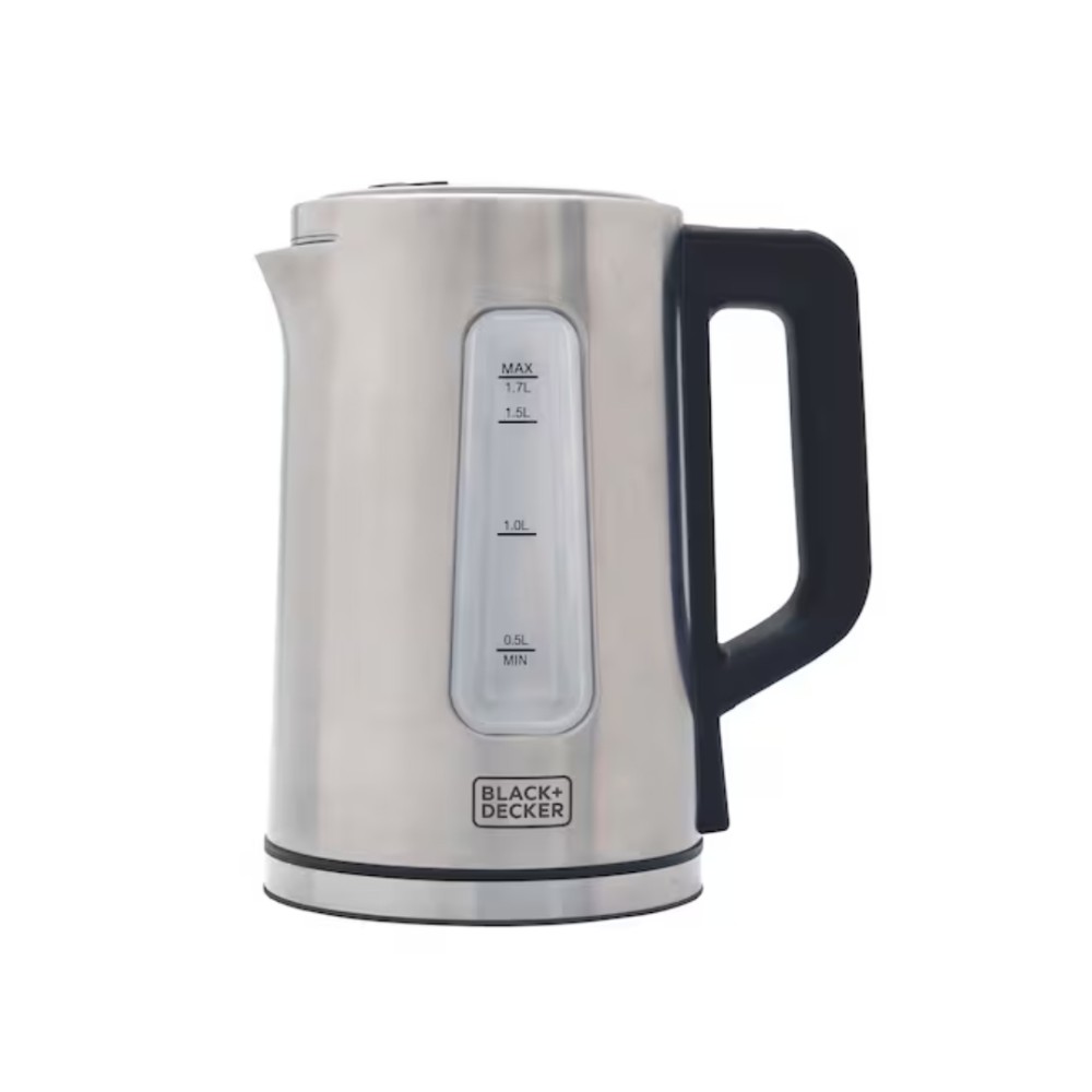 Chaleira Elétrica Programável Black+Decker , Gourmand Gris , KEPG , 1,7L , 1850W , Controle de Temperatura , 220V , Inox

