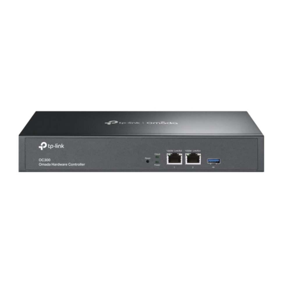 Controlador de Rede TP-Link , Gerenciamento Centralizado Omada SDN , 2 Portas Gigabit , USB 3.0 , Preto , OC300