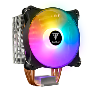 Cooler para Processador Gamdias Boreas E1-410 LITE , RGB , 120mm , Intel e AMD , Preto
