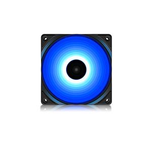 Cooler para Gabinete DeepCool RF120 B , LED Azul , 120mm , Preto