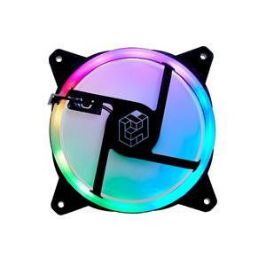Cooler Fan Liketec Lighter 120 mm , Ventoinha ARGB , Preto