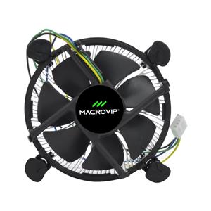 Cooler para Processador Intel MV-CPC1 , i3 , i5 , 4 Pinos , 2500 RPM , Preto