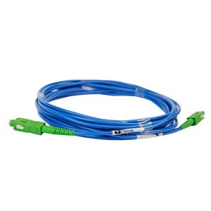 Cordão Óptico Simplex Fibracem G256-D SC APC/SC 3mm Azul