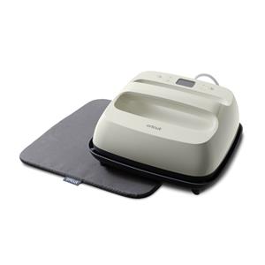 Cricut EasyPress SE 22 x 22 cm , Taupe , 110v + Base EasyPress para proteção térmica 30 x 30 cm