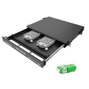 Distribuidor Interno Óptico Fibracem DIO 48F SIMPLEX 2U 19"