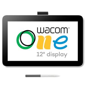 Display Interativo Wacom One 12" Pen , Tela Full HD IPS , 16.7 Milhões de Cores , Preto , DTC121