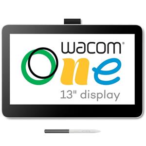 Display Interativo Wacom One 13" Touch , Tela Full HD IPS , 16.7 Milhões de Cores , Preto , DTH134 