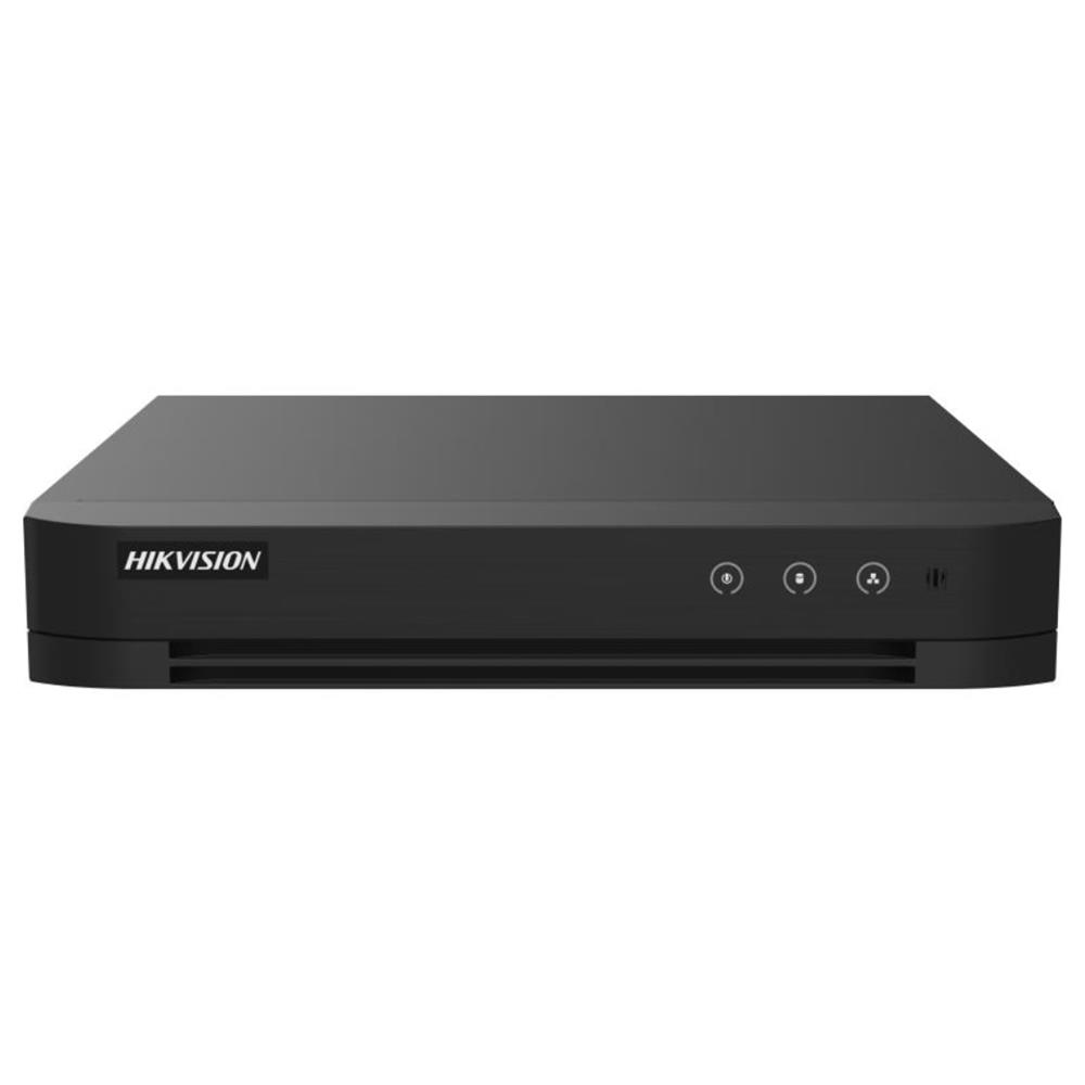 DVR Hikvision iDS-7208HQHI-M1/T , 8 Canais , AcuSense , H.265 Pro+ , HDMI , VGA , 1HD SATA