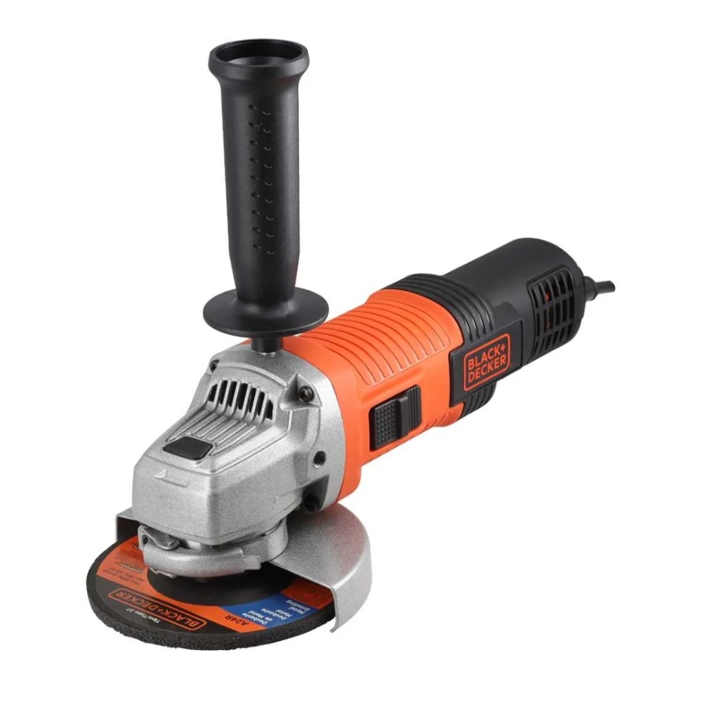 Esmerilhadeira Angular Black+Decker G720X , 920W , 11000RPM , Disco 115mm , 220V , Laranja e Preta