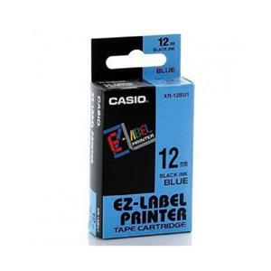 Etiqueta p/ etiquetadora Casio XR-12BU1-W