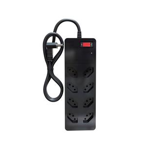 Filtro de Linha com Protetor de Surtos DPS , 127/220 volts , 10 amperes , 8 tomadas , 3 pinos , iCLAMPER Energia 8 , LCF , Preto - 026775