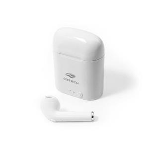 Fone De Ouvido C3tech Bluetooth 5.1 Tws Branco