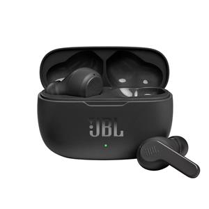 Fones de Ouvido Bluetooth JBL Wave 200 TWS , com Microfone , Recarregável , In-ear , Preto
