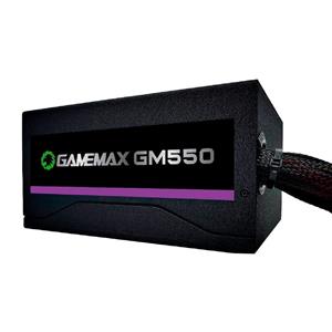Fonte Gamemax GM550 , 550W , 80 Plus Bronze , PFC Ativo , Preto