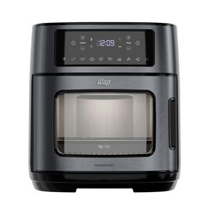 Fritadeira Elétrica Air Fryer Oven Digital Black Inox WAOD2 WAP , 220V , 12L , 2000W , Timer , Painel Digital , Antiaderente GrayStone , Preto