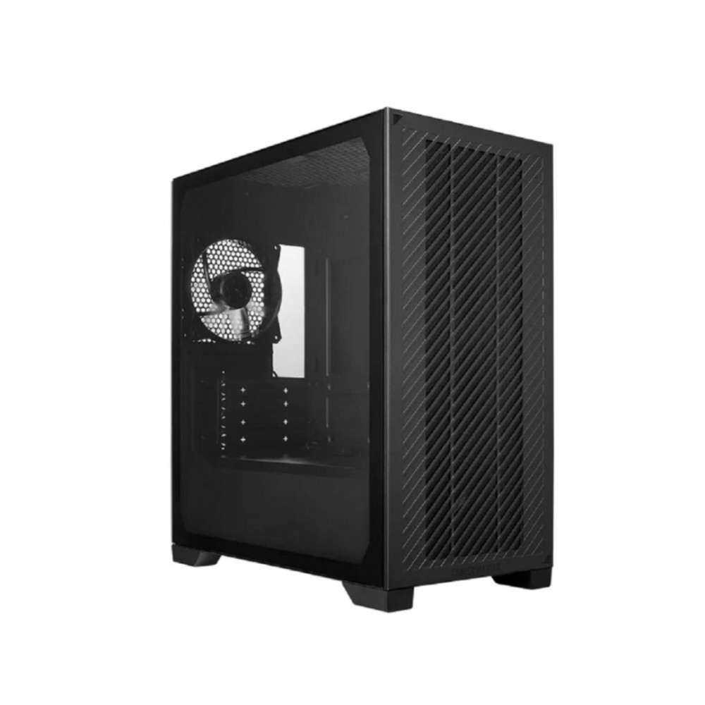 Gabinete Cooler Master Elite 301 Lite , Micro-ATX , vidro temperado , cobertura PSU , Preto
