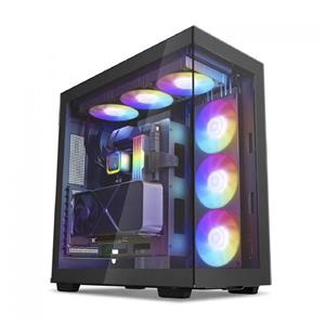 Gabinete Gamer DeepCool CH780 , Full Tower , Vidro Temperado , Sem Fonte , Com 3 Fans , RGB , Preto
