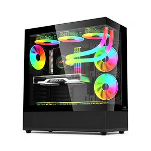 Gabinete Gamer C3Tech MT-G850BK , Preto , VD Temp