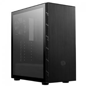 Gabinete Gamer Cooler Master Masterbox MB600L V2 , Mid Tower , Vidro Temperado , Fan 120mm , ATX , ARGB , Aço , Com 1 Fan , Preto